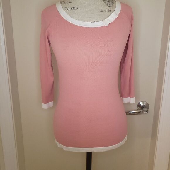 Vintage retro pink top - Picture 1 of 9